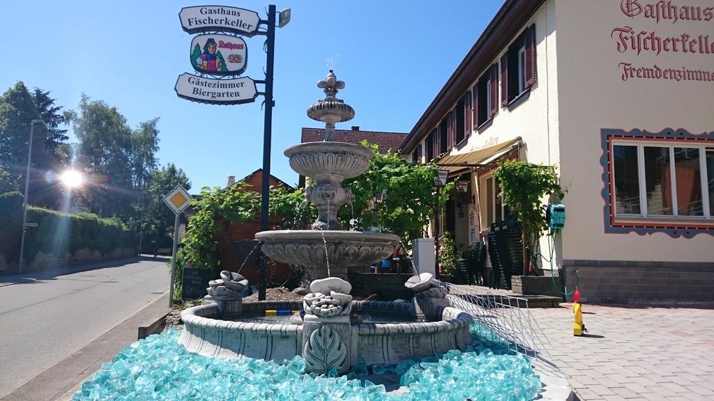 Gasthaus-Pension Fischerkeller Randegg Kültér fotó