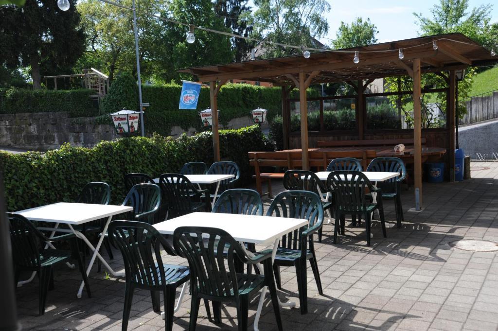 Gasthaus-Pension Fischerkeller Randegg Kültér fotó