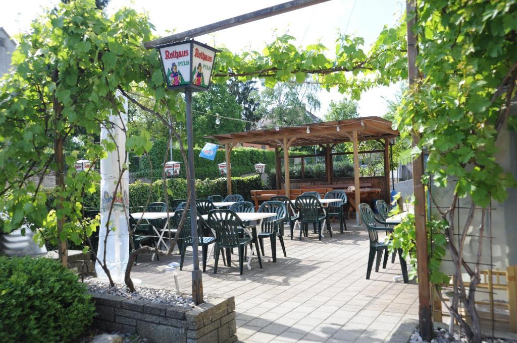 Gasthaus-Pension Fischerkeller Randegg Kültér fotó