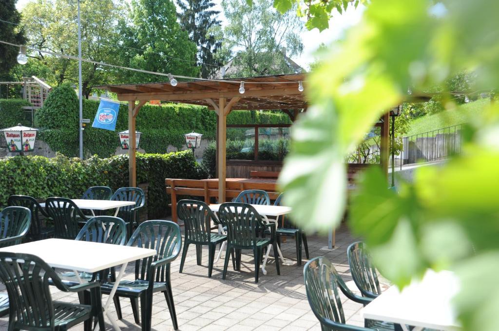 Gasthaus-Pension Fischerkeller Randegg Kültér fotó